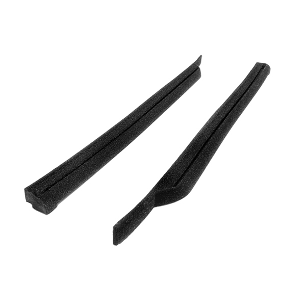 thumbnail image 2 of 1969-70 Buick LeSabre Electra Wildcat Rear Quarter Window Seal Kit – Chrome & Rubber 2 of 2